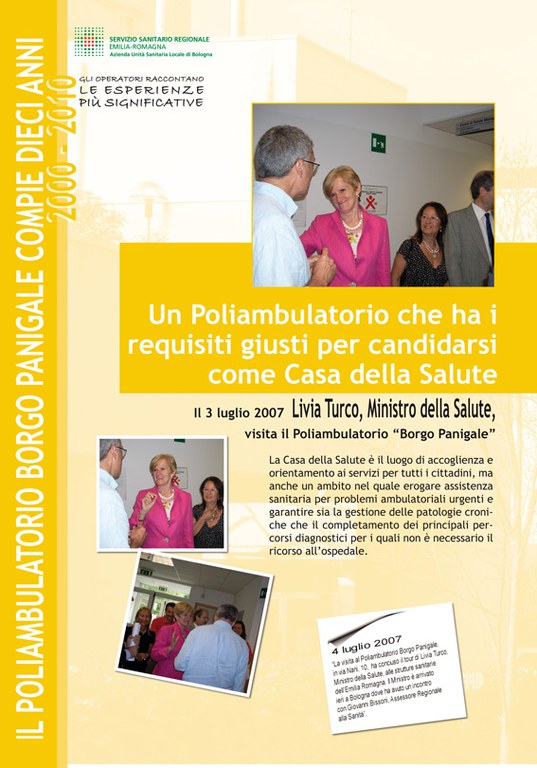 La visita del Ministro della salute — Azienda USL di Bologna